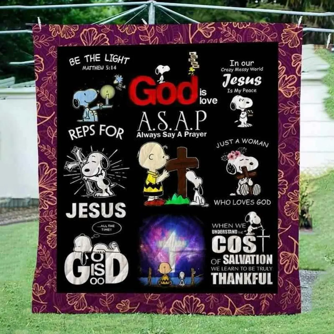 Christian 3D Blanket Th10072019 Quilt and Home Decor