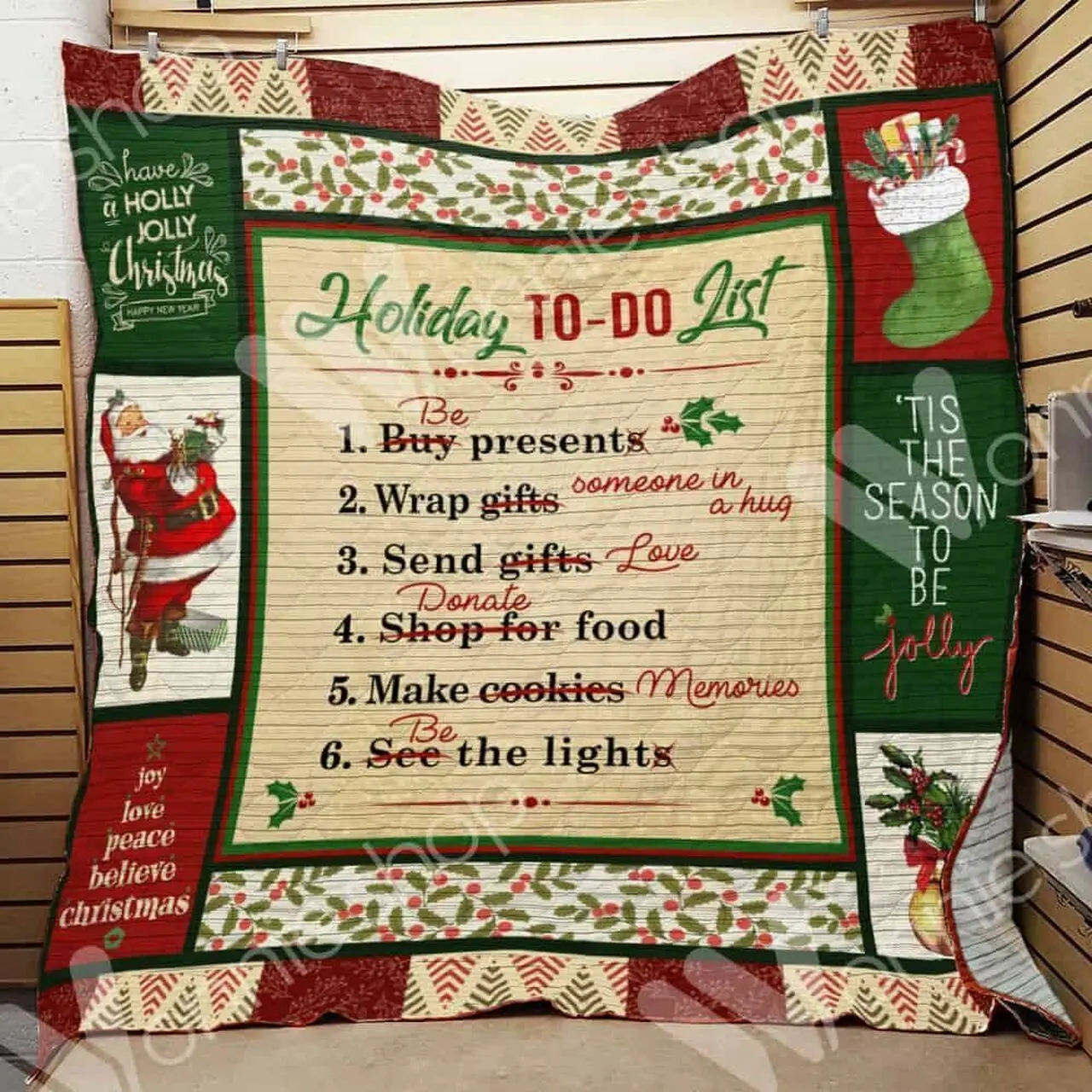 Christmas Hur Quilt aa and Home Decor