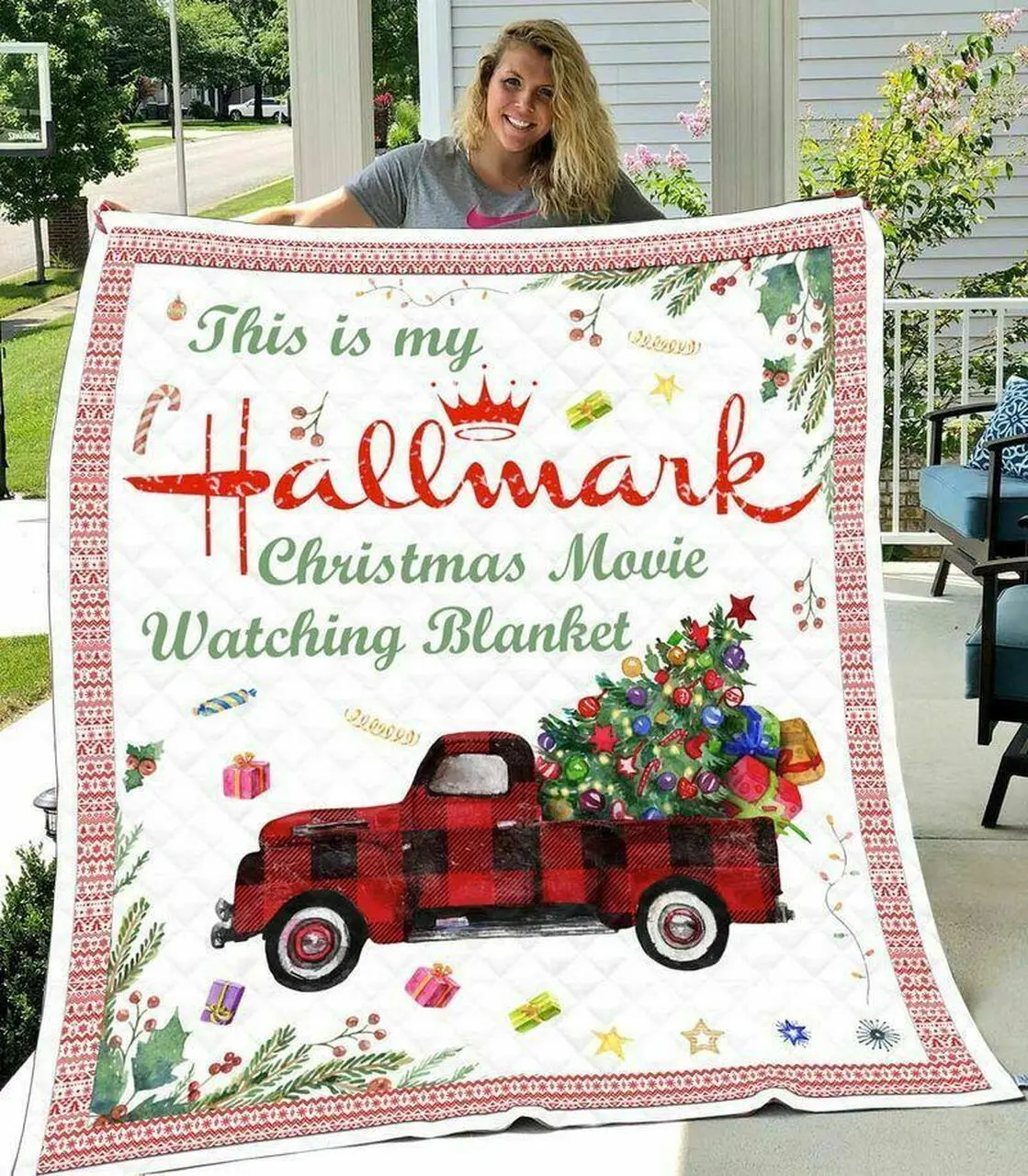 Christmas Movie Quilt Maria and Home Decor