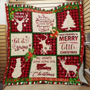 Christmas Quilt Blanket ABC07112352 and Home Decor