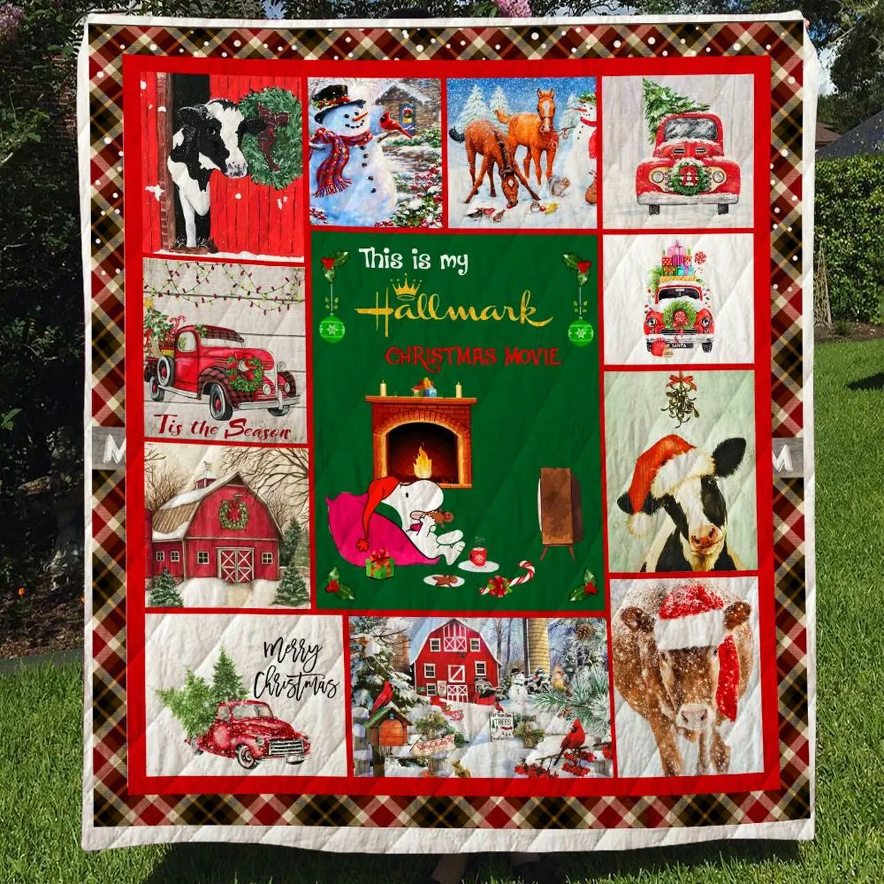 Christmas Quilt Quilt and Home Decor