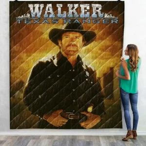 Chuck Norris Walker Texas Ranger Quilt and Home Decor