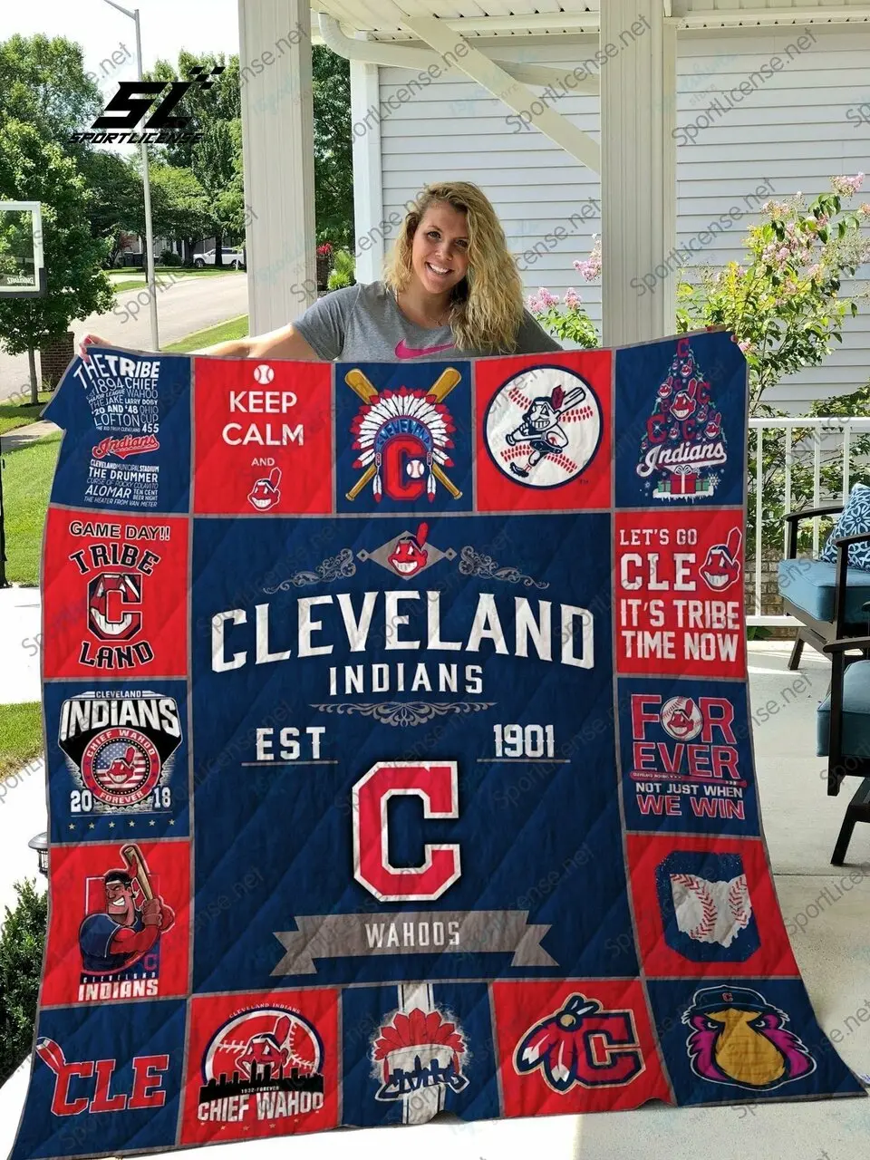 Ci Quilt Blanket and Home Decor