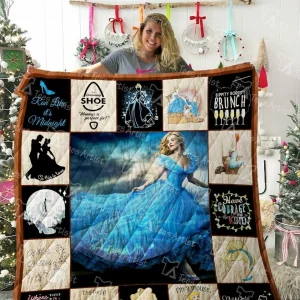 Cinderella Quilt Blanket 02300 and Home Decor
