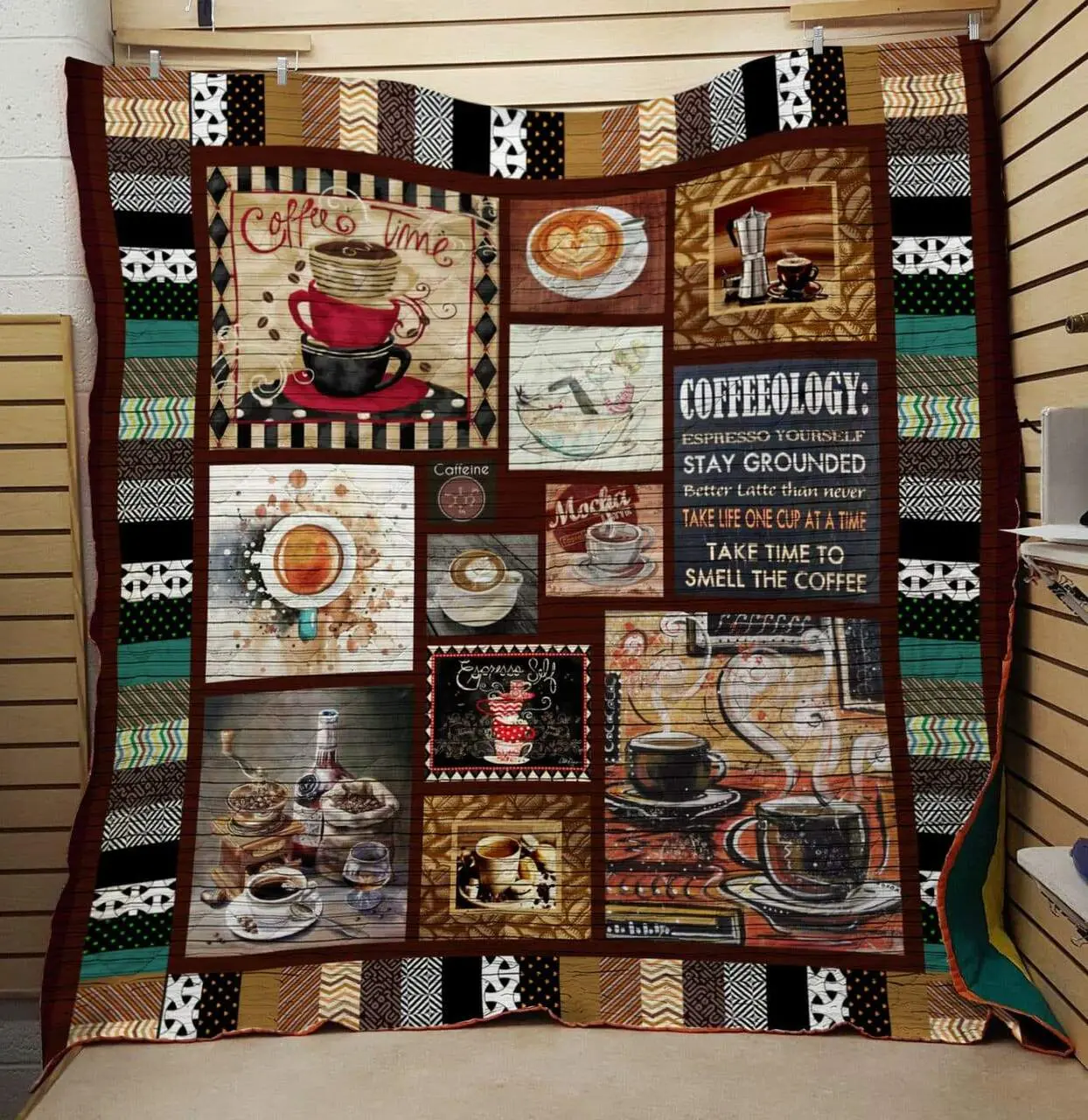 Coffee Time Quilt and Home Decor