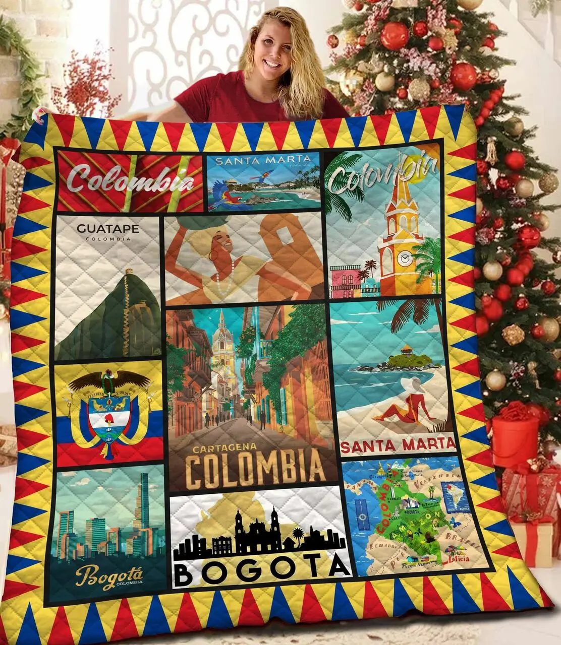 Colombia Jfj Quilt Wig and Home Decor