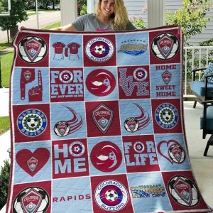 Colorado Rapids B240611 Quilt Blanket and Home Decor