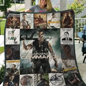 Commando Quilt Blanket Limited Quilt Blanket and Home Decor