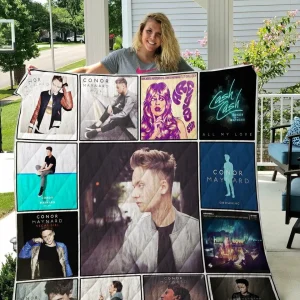 Conor Maynard Quilt Blanket and Home Decor