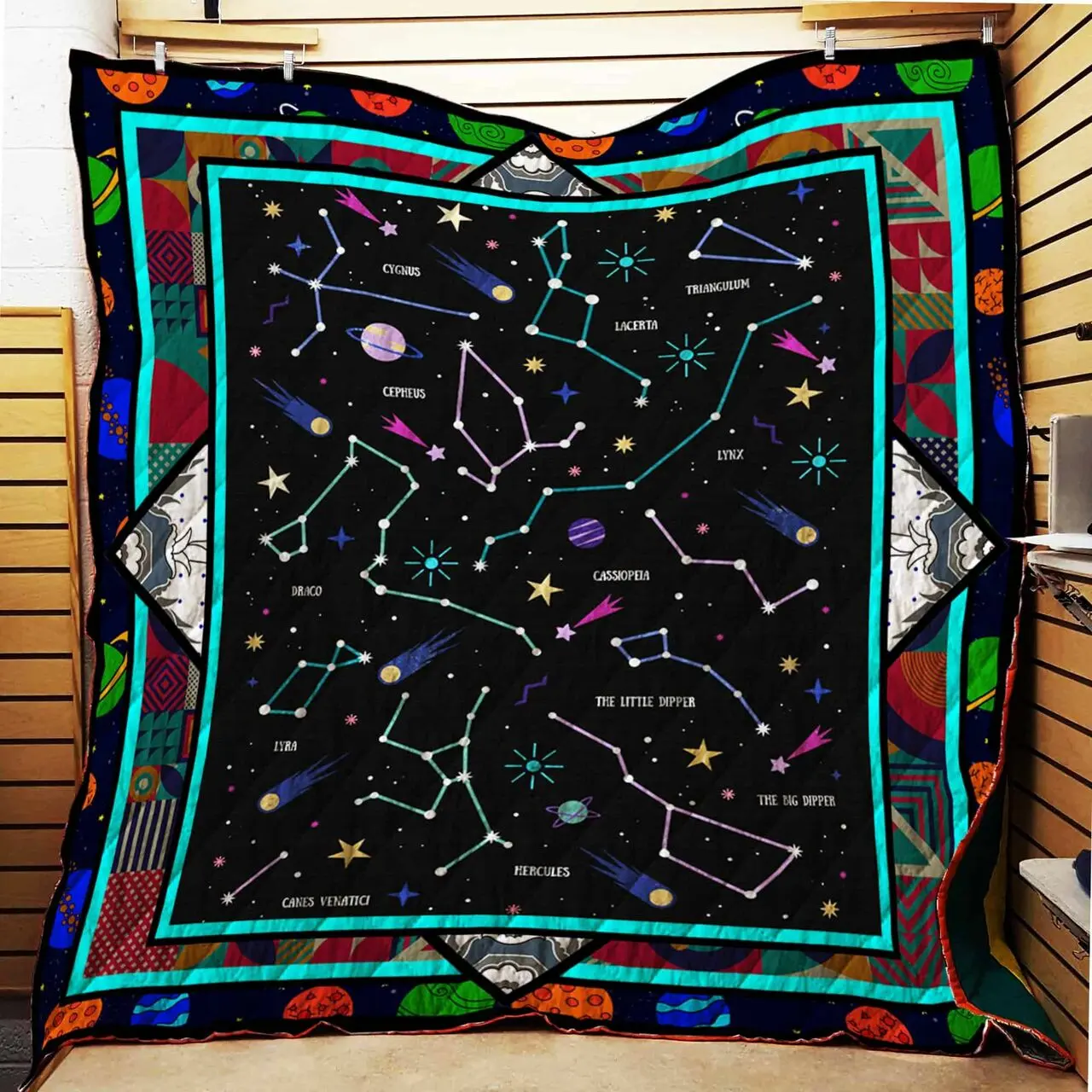 Constellation Jfj Quilt Vsm and Home Decor