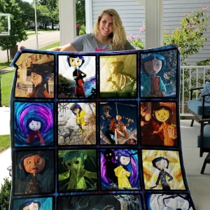 Coraline Poster Quilt 3 and Home Decor