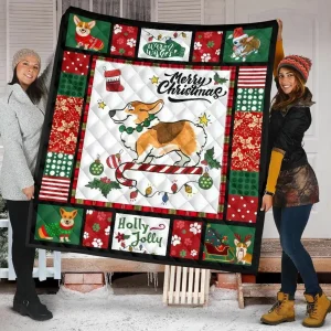Corgi Quilt Blanket Dhc09121452Dd and Home Decor