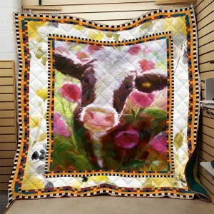 Cow G Quilt Bx and Home Decor