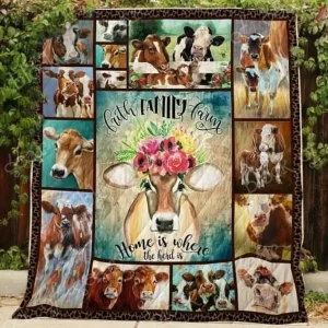 Cow Hur Quilt Cysihx and Home Decor