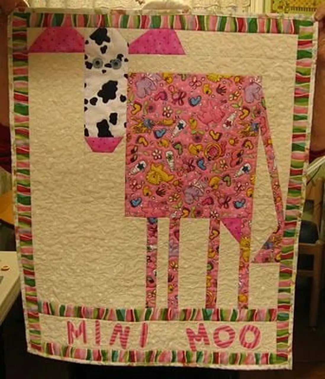 Cow Quilt Blanket Dhc3101184Lt and Home Decor