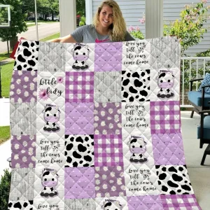 Cow Quilt Eqq and Home Decor
