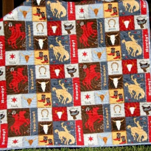 Cowboy Cld180683 Quilt Blanket and Home Decor