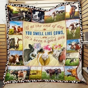 Cows Cl18100173Mdq Quilt Blanket and Home Decor