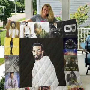 Craig David Quilt Blanket and Home Decor