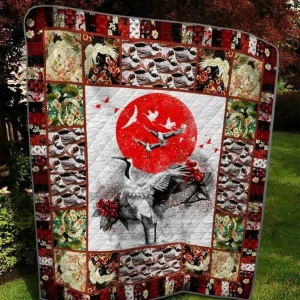 Crane Bs1204 2 Quilt Blanket Quilt and Home Decor