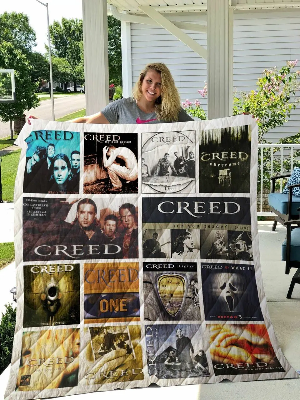 Creed Singles Quilt Blanket 02 and Home Decor