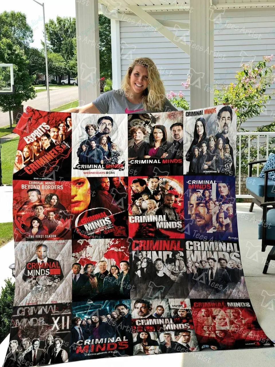 Criminal Minds Quilt Blanket 0641 and Home Decor
