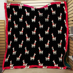 Cute Alpaca Quilt and Home Decor