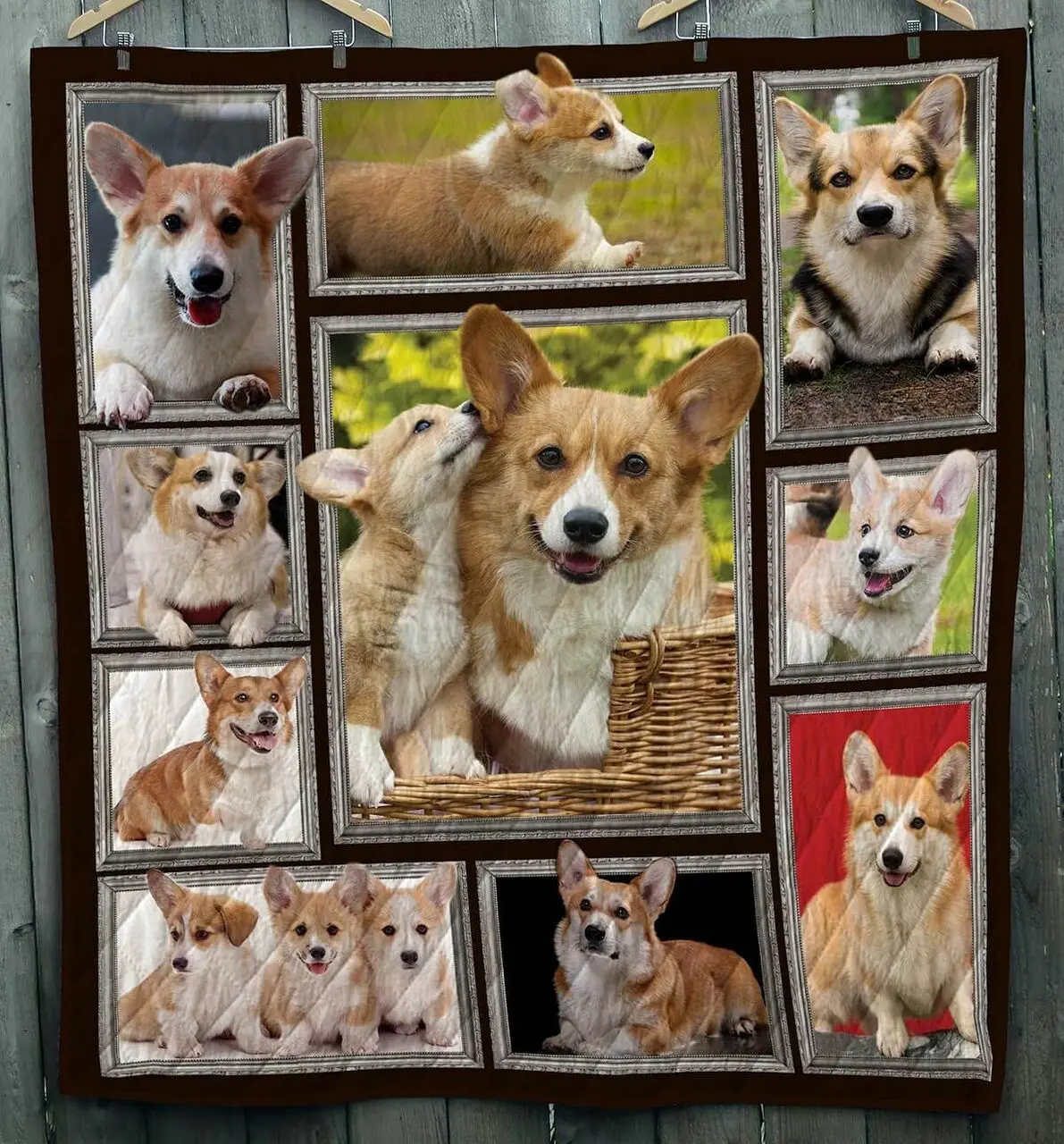 Cute Corgi Awesome Ah Quilt Derqmw and Home Decor