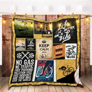 Cycling Quilt Bb and Home Decor