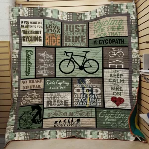 Cycling Quilt Shq and Home Decor
