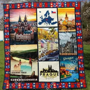 Czech Republic Blanket Th1307 Quilt and Home Decor