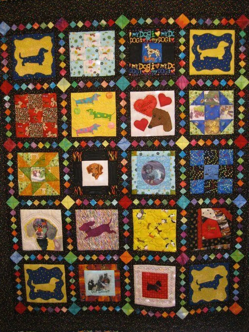 Dachshund Cla200683 Quilt Blanket and Home Decor