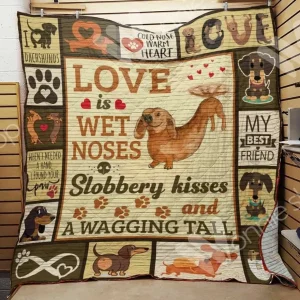 Dachshund Hur Quilt Bevrkp and Home Decor