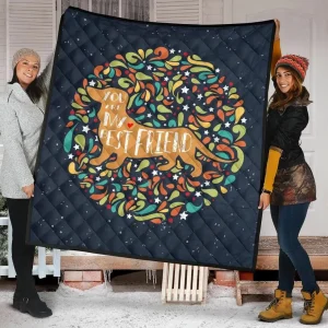 Dachshund Quilt Blanket Dhc09121463Dd and Home Decor