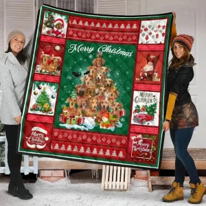 Dachshund Quilt Blanket Dhc09121578Dd and Home Decor
