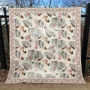 Dachshund – Quilt Pod000038 and Home Decor