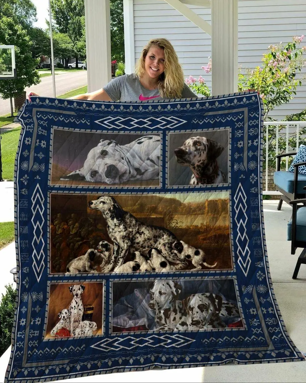 Dalmatian Quilt Blanket Dhc2911260Vt and Home Decor