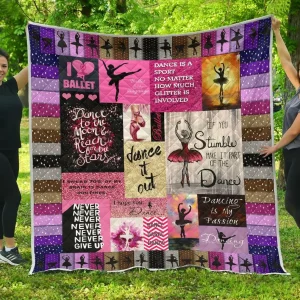 Dancing Love Addict Quilt Quilt and Home Decor