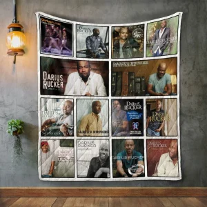 Darius Rucker Album Covers Quilt Blanket and Home Decor