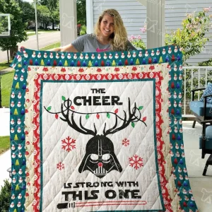 Darth Vader Christmas Quilt Blanket and Home Decor
