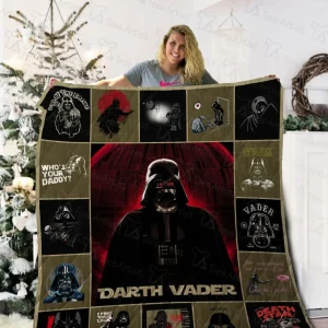 Darth Vader Quilt Blanket 02206 and Home Decor