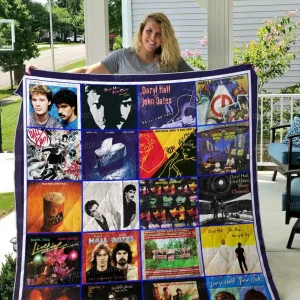 Daryl Hall & John Oates Quilt Blanket 01 and Home Decor