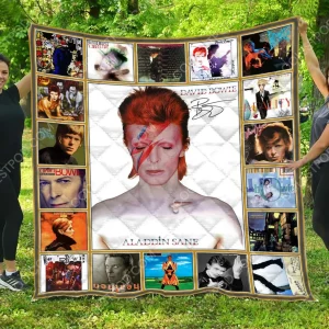 David Bowie – Quilt and Home Decor