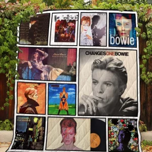 David Bowie Quilt and Home Decor
