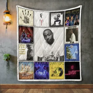 Davido Album Covers Quilt Blanket and Home Decor