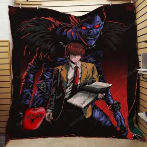 Death Note Quilt Blanket and Home Decor