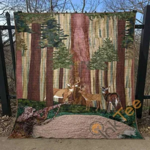 Deer Hunter Blanket TH0107 Quilt and Home Decor
