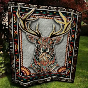 Deer Quilt Blanket Bbb270706Mh and Home Decor