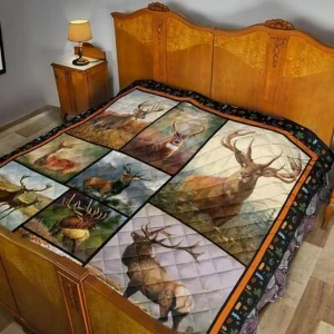 Deer S Awesome MYT469 3D Customized Quilt Hip and Home Decor
