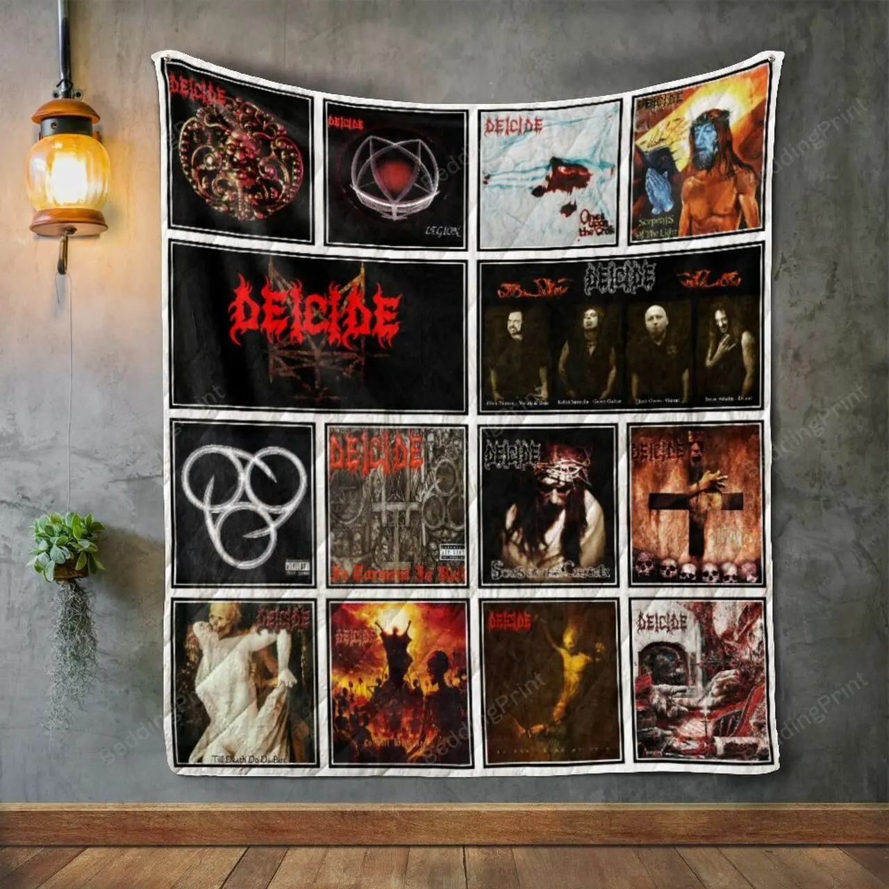 Deicide Album Covers Quilt Blanket and Home Decor